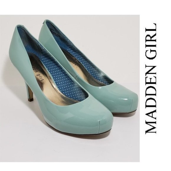 Madden Girl Shoes - Madden Girl Gretta Seafoam heels(201)